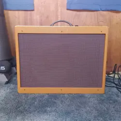 FENDER BLUES DELUXE REISSUE 40 WATT GUITAR AMP W/ EMINENCE CANNABIS REX SPEAKER