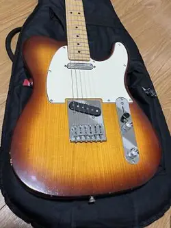 FENDER TELECASTER SIENNA BURST SAFE PACKING!