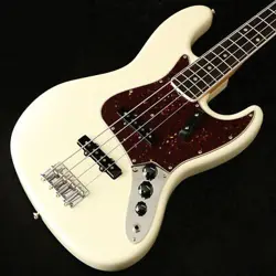 FENDER AMERICAN VINTAGE II 1966 JAZZ BASS   OLYMPIC WHITE
