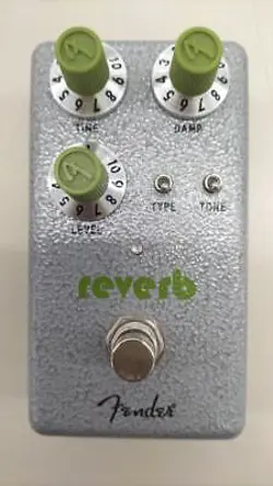 FENDER HAMMERTONE REVERB GUITAR EFFECTS PEDAL GOOD CONDITION FROM JAPAN
