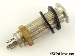 FENDER SQUIER MINI STRAT SPECIAL OUTPUT JACK, STRATOCASTER, THREADED!