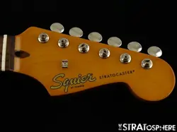 FENDER SQUIER CLASSIC VIBE 60S STRATOCASTER STRAT NECK WITH TUNERS, PARTS LAUREL