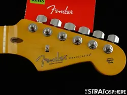 FENDER AMERICAN PROFESSIONAL II STRATOCASTER STRAT, NECK W/ TUNERS ROLLED MAPLE