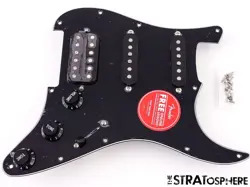 FENDER SQUIER CLASSIC VIBE 70S STRAT, HSS LOADED PICKGUARD, ALNICO PICKUPS BLACK