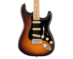 USED FENDER AMERICAN PERFORMER PINE STRATOCASTER - 2-COLOR SUNBURST W/MAPLE FB