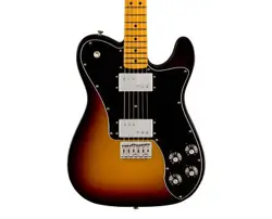USED FENDER AMERICAN VINTAGE II 1975 TELECASTER DELUXE - 3-COLOR SUNBURST