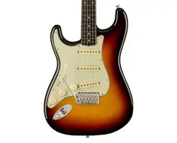 USED FENDER AMERICAN VINTAGE II 1961 STRATOCASTER LH - 3-COLOR SUNBURST