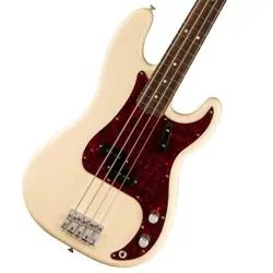 FENDER: VINTERA II 60S PRECISION BASS ROSEWOOD FINGERBOARD OLYMPIC WHITE