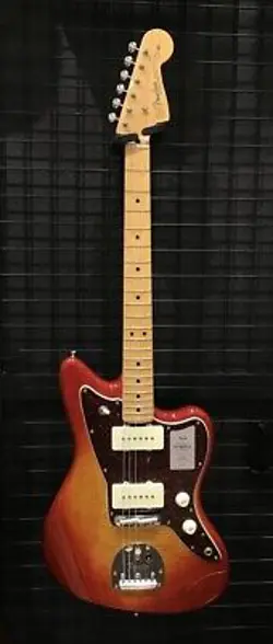 FENDER 2024 COLLECTION MADE IN JAPAN HYBRID II JAZZMASTER SUNSET ORANGE TRANSPAR