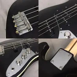 FENDER JAPAN AJB AERODYNE JAZZ BASS PJ 2014 BLACK
