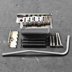 2004 FENDER AMERICAN DELUXE CHROME STRAT BRIDGE TREMOLO FOR USA ELECTRIC GUITAR