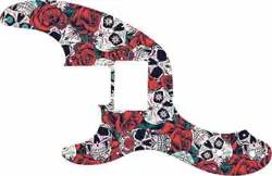 WD CUSTOM PICKGUARD FOR LEFT HAND FENDER TELECASTER BASS WITH HUMBUCKER #GS01...
