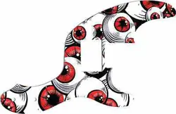 WD CUSTOM PICKGUARD FOR FENDER TELECASTER BASS WITH HUMBUCKER #GHA01 RED EYE ...