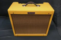 FENDER BLUES JUNIOR LTD C12N  120V LACQUERED TWEED GUITAR TUBE AMP