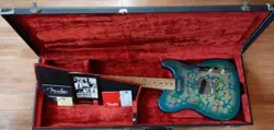 1999 FENDER TELECASTER PAISLEY BLUE FLOWER MIJ