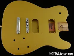 FENDER SQUIER PARANORMAL TROUBLEMAKER TELE DELUXE BODY & HARDWARE AZTEC GOLD!