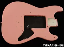 FENDER SQUIER MINI SERIES STRAT MINI HT BODY, STRATOCASTER SHELL PINK