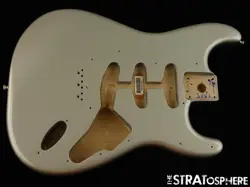 FENDER ROBERT CRAY STRAT, HARDTAIL BODY, STRATOCASTER ALDER CRAY INCA SILVER!