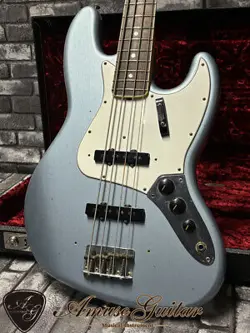 FENDER CUSTOM SHOP 1966 JAZZ BASS JOURNEYMAN RELIC # BLUE ICE METALLIC MH 2020 