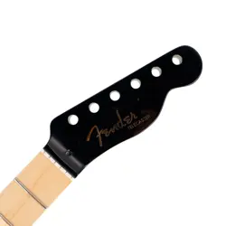 FENDER AMERICAN TELECASTER MAPLE NECK BLACK HEADSTOCK