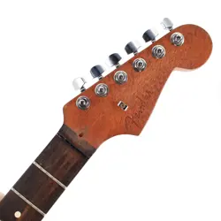 FENDER AMERICAN ACOUSTASONIC STRAT NECK STRIPPED EBONY FRETBOARD WITH TUNERS!