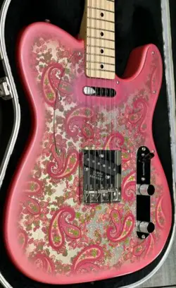 FENDER PINK PAISLEY TELECASTER -  MINT CONDITION!!