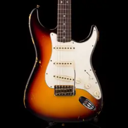 FENDER CUSTOM SHOP 1964 STRATOCASTER RELIC FADED AGED 3-TONE SUNBURST