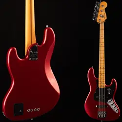 FENDER AMERICAN ULTRA II JAZZ BASS SINISTER RED 681