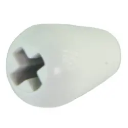 WHITE STRATOCASTER STRAT PICKUP SWITCH TIP, FITS STANDARD FENDER SWITCH