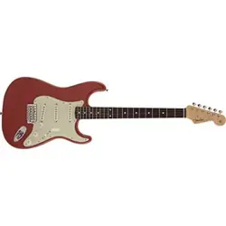 FENDER ELECTRIC GUITAR MADE IN JAPAN TRADITIONAL 60S STRATOCASTER FIESTA RED