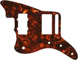 WD CUSTOM PICKGUARD FOR LEFT HAND FENDER BLACKTOP JAZZMASTER #05F FAUX TORTIOSE