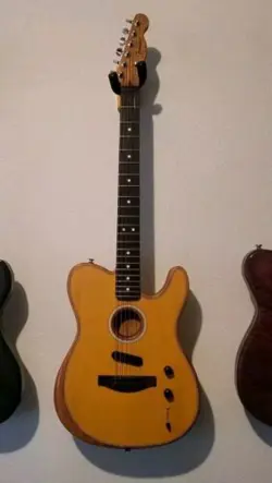 FENDER ACOUSTASONIC PLAYER TELECASTER - BUTTERSCOTCH BLONDE