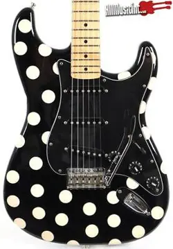 FENDER ARTIST BUDDY GUY STRATOCASTER STRAT POLKA DOT ELECTRIC GUITAR