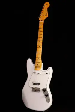 *NEW* FENDER MADE IN JAPAN LIMITED CYCLONE WHITE BLONDE MIJ MUSTANG-ISH W/GB