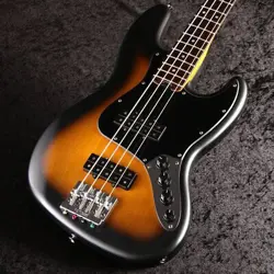 ELECTRIC BASS GUITAR FENDER MODERN PLAYER JAZZ BASS SATIN 2-COLOR SUNBURST USED