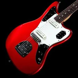 FENDER MIJ TRADITIONAL 60S JAGUAR ALDER BODY MATCHING HEAD CANDY APPLE