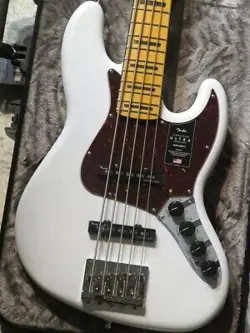 FENDER AUTUMN SALEAMERICAN ULTRA JAZZ BASS V -ARCTIC PEARL-54.67KG