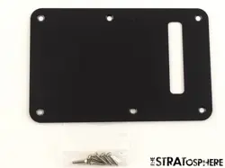 FENDER AMERICAN ULTRA II STRAT BLACK STYLE TREMOLO COVER STRATOCASTER USA