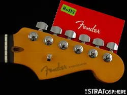 FENDER AMERICAN ULTRA II STRATOCASTER STRAT NECK   LOCKING TUNERS 