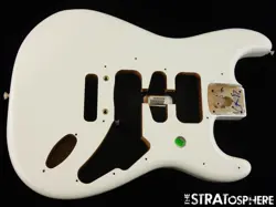 FENDER PLAYER II STRATOCASTER STRAT BODY GUITAR PARTS ALDER POLAR WHITE