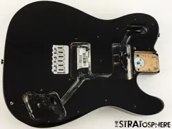 FENDER AV II AMERICAN VINTAGE 1975 TELECASTER DELUXE BODY   HARDWARE TELE BLACK