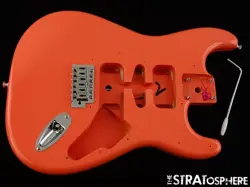 FENDER SQUIER SONIC SERIES STRATOCASTER STRAT BODY & HARDWARE TAHITIAN CORAL