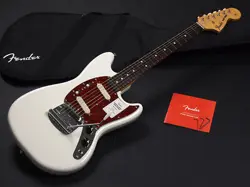 FENDER MADE IN JAPAN TRADITIONAL 60S MUSTANG  OLYMPIC WHITE