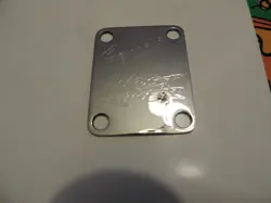 FENDER GHOST RIDER STRATOCASTER TELECASTER NECK PLATE ENGRAVED GUITAR NECKPLATE.