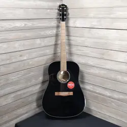 FENDER CD-60S DREADNAUGHT ACOUSTIC GUITAR BLACK FINISH -AS-IS-