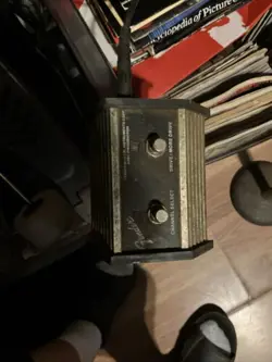 VINTAGE USA FENDER AMP 3 BUTTON FOOTSWITCH CHANNEL SELECT REVERB BOOST