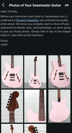 FENDER TOM DELONGE STARCASTER SEMI-HOLLOWBODY ELECTRIC GUITAR - SATIN SHELL PINK