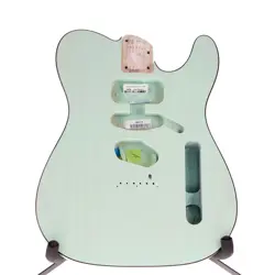 FENDER AMERICAN ULTRA TELECASTER BODY ASH TRANSPARENT SURF GREEN FINISH