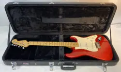 2002 FENDER AMERICAN STANDARD STRATOCASTER THIN LACQUER W/GATOR CASE