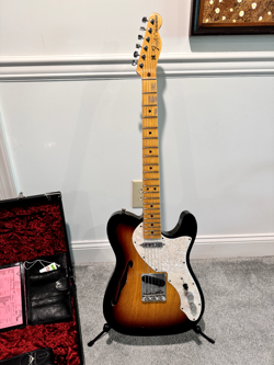 2022 FENDER CUSTOM SHOP TELECASTER '69 THINLINE JOURNEYMAN RELIC 3-TONE SUNBURST